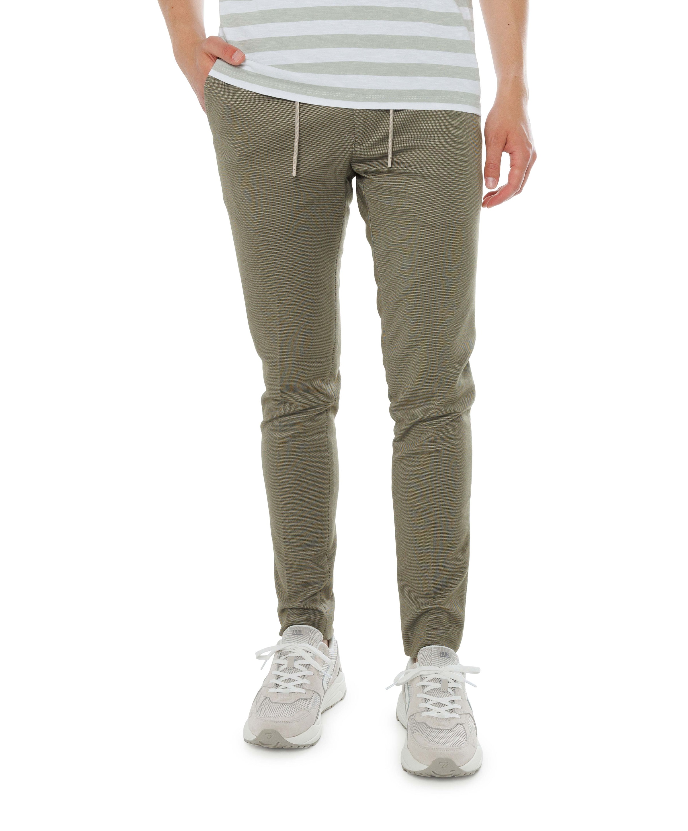 Chino Blue Industry heren broek groen