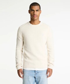 Heren trui ecru