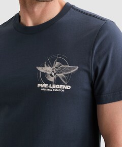 Heren T-shirt blauw