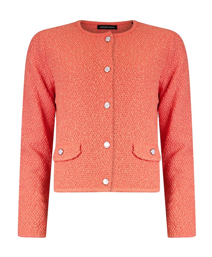 Dames blazer oranje