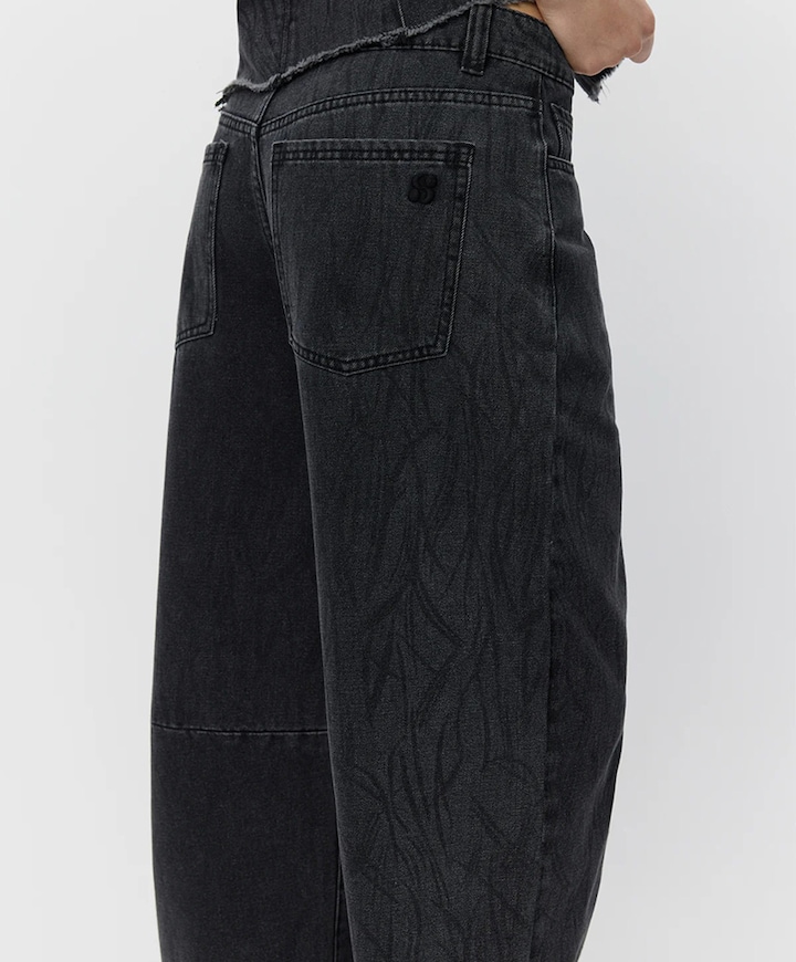 HavanaSW jeans zwart