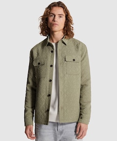 Heren overshirt groen