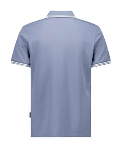 Heren polo blauw