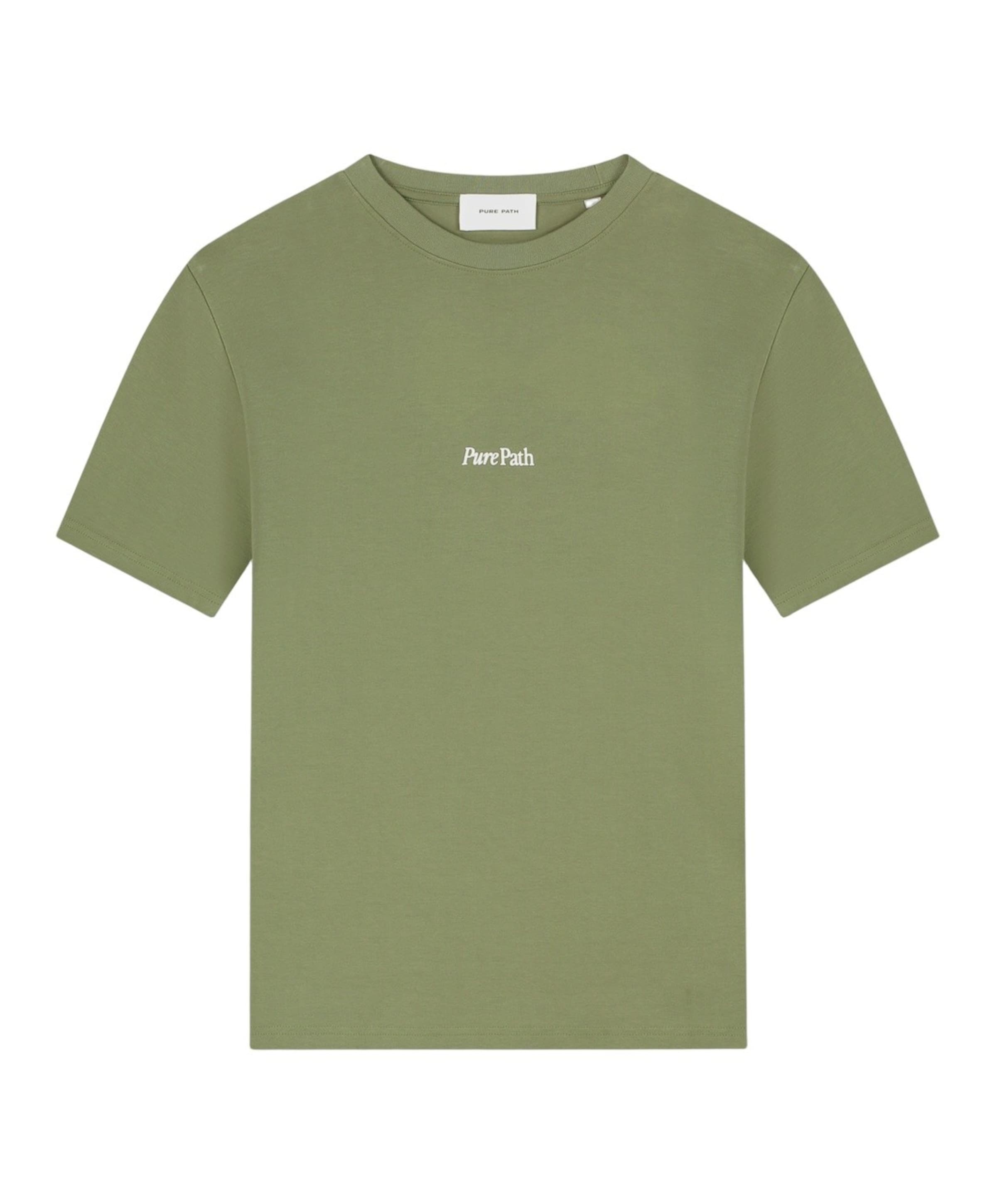 Heren T-shirt groen
