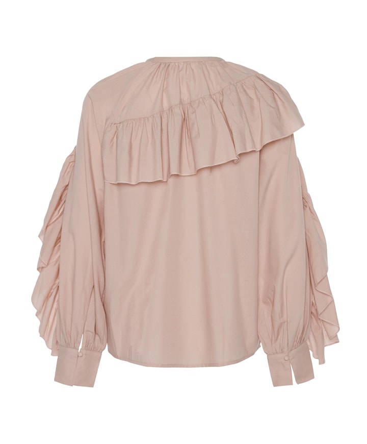 Dames blouse roze