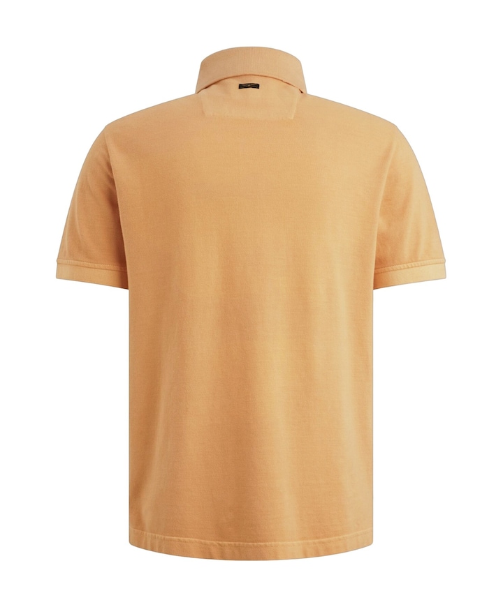 Heren polo oranje