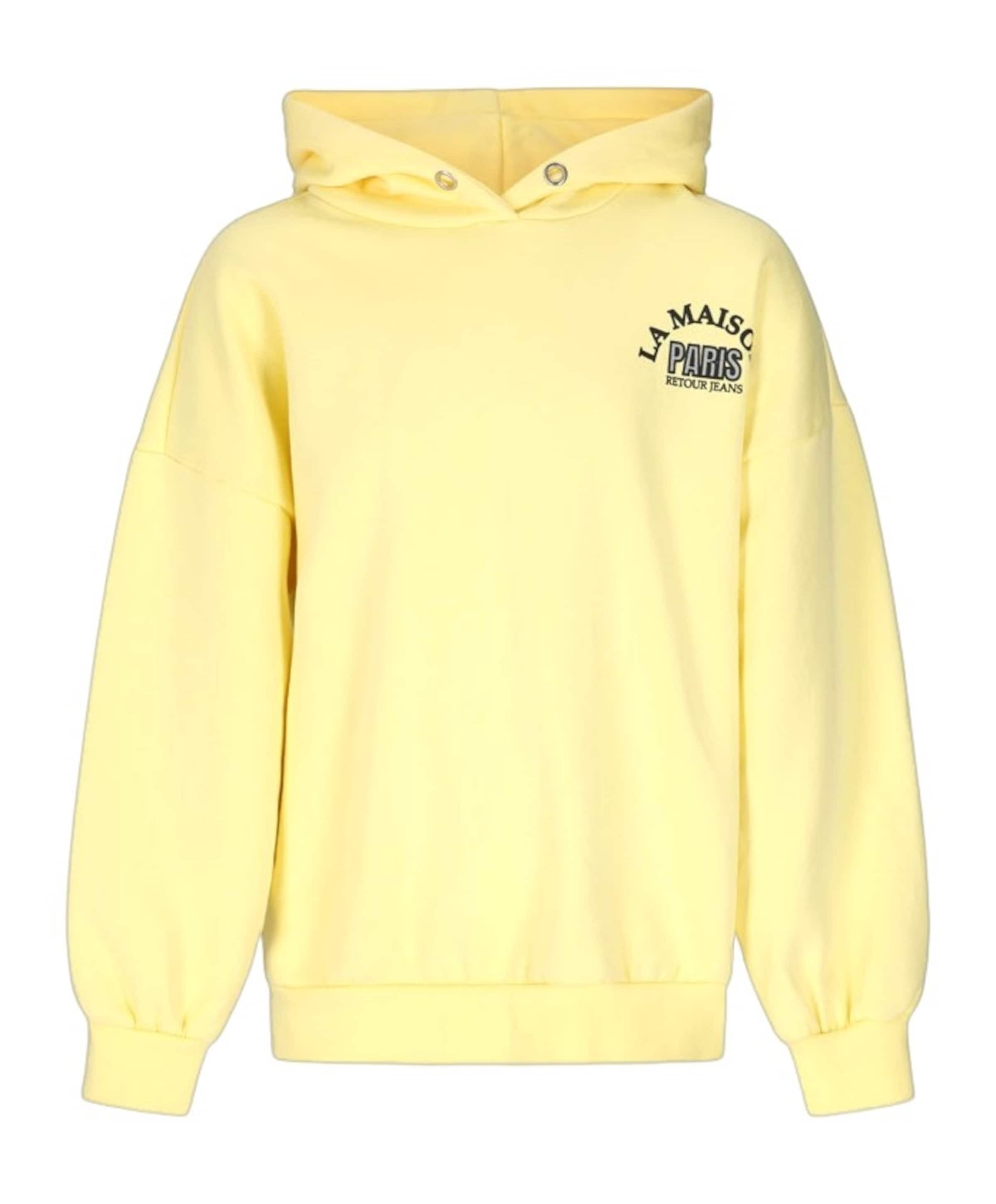 Meisjes hoodie ecru