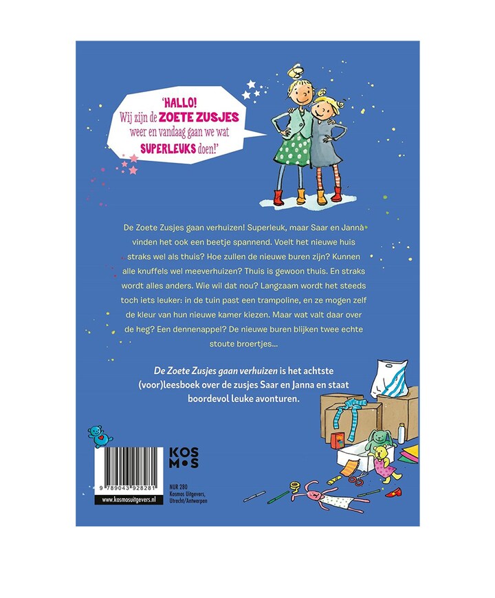 Boek De Zoete Zusjes gaan verhuizen