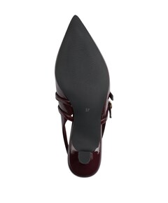 dames slingbacks bordeaux