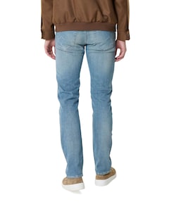 Nick Slim 5 Pocket heren jeans blauw