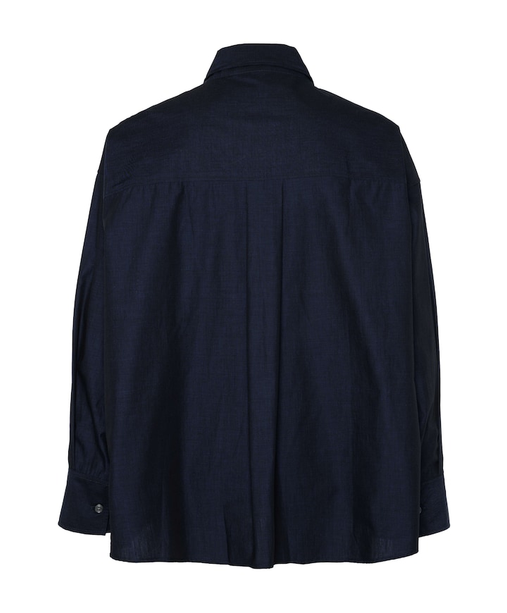 Dames blouse blauw