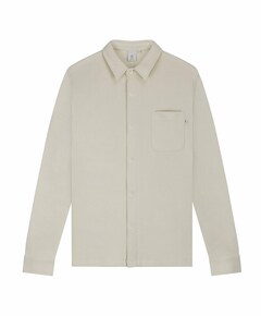 Heren overshirt beige