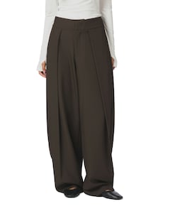 Lucille Structure dames broek bruin