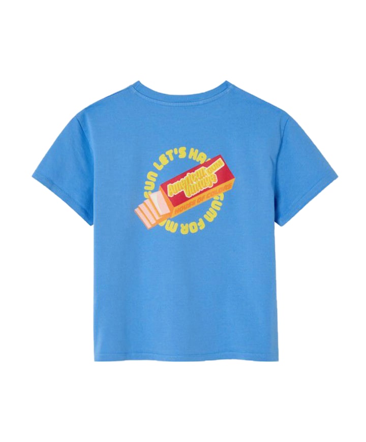 Uniseks t-shirt blauw