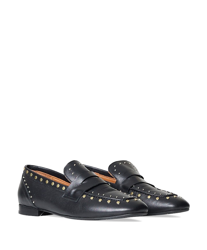 Yosan dames loafers zwart