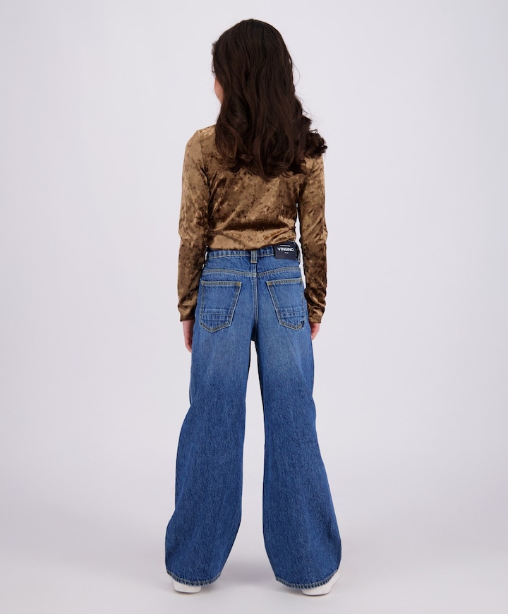 Cassie Stones meisjes jeans blauw