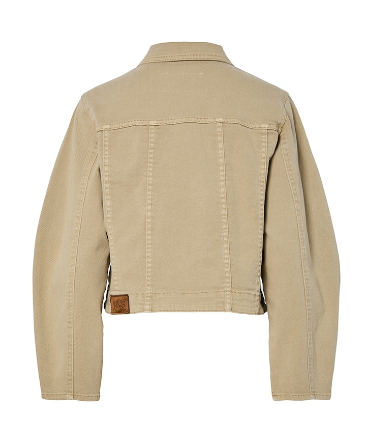 Dames spijkerjas  beige