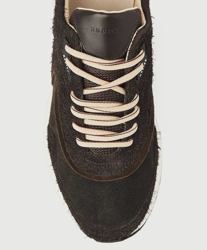 Ross Zay (L) dames sneakers bruin