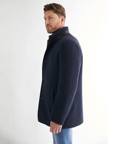 Heren jas blauw