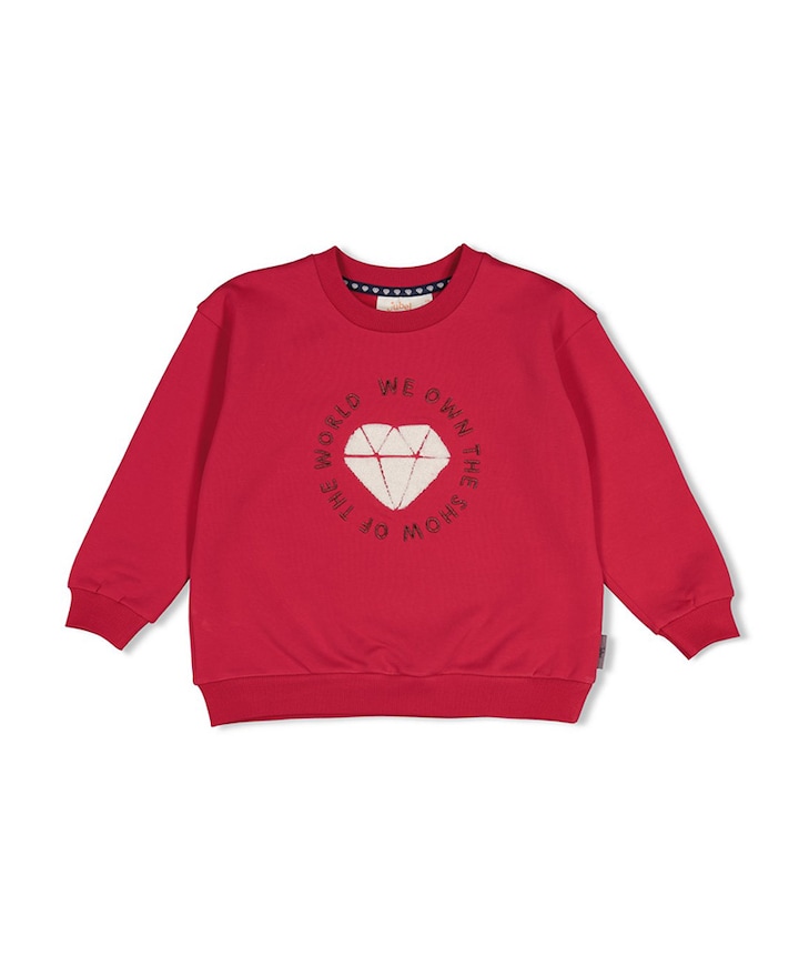 Meisjes sweater rood