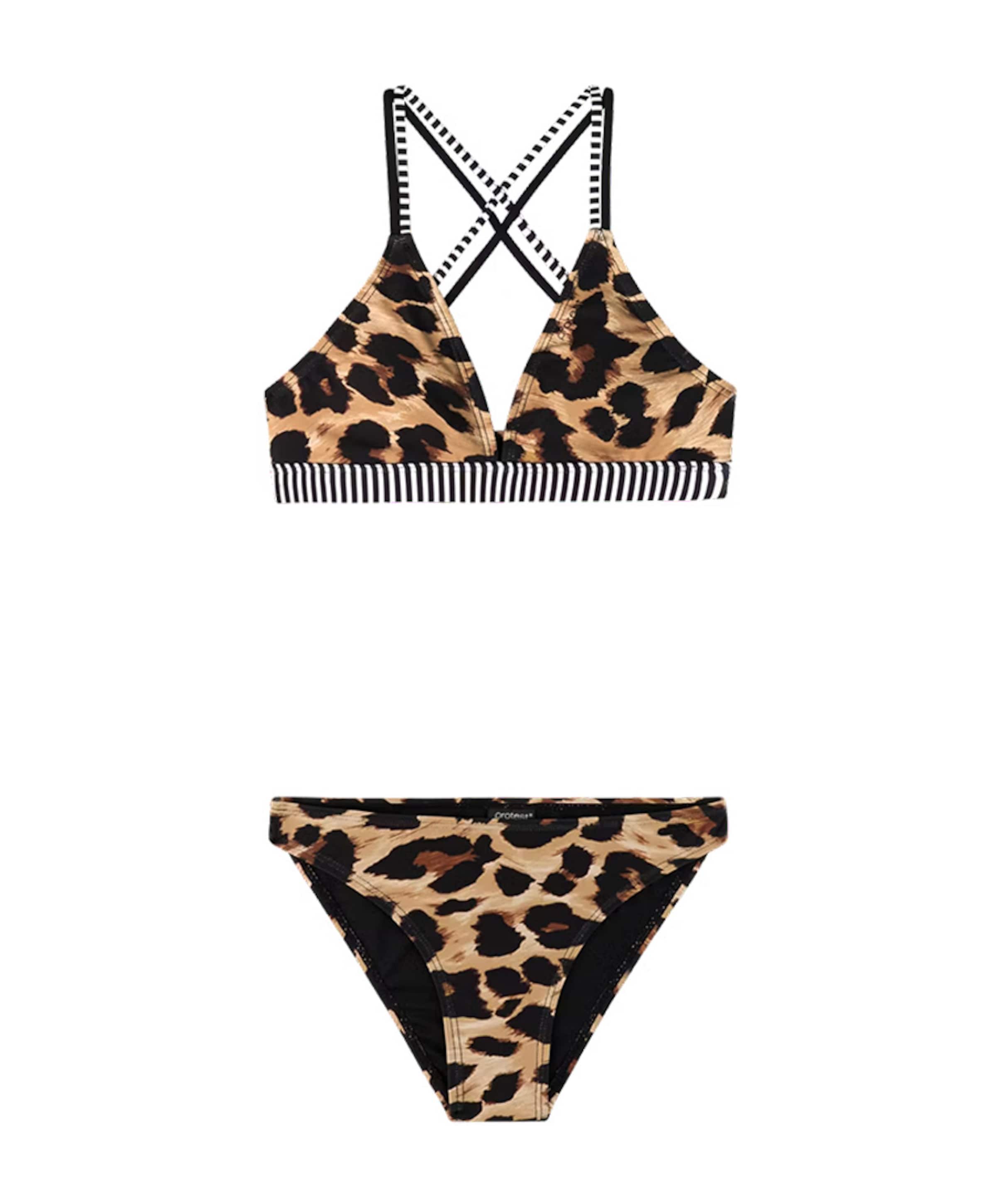 Meisjes bikiniset bruin