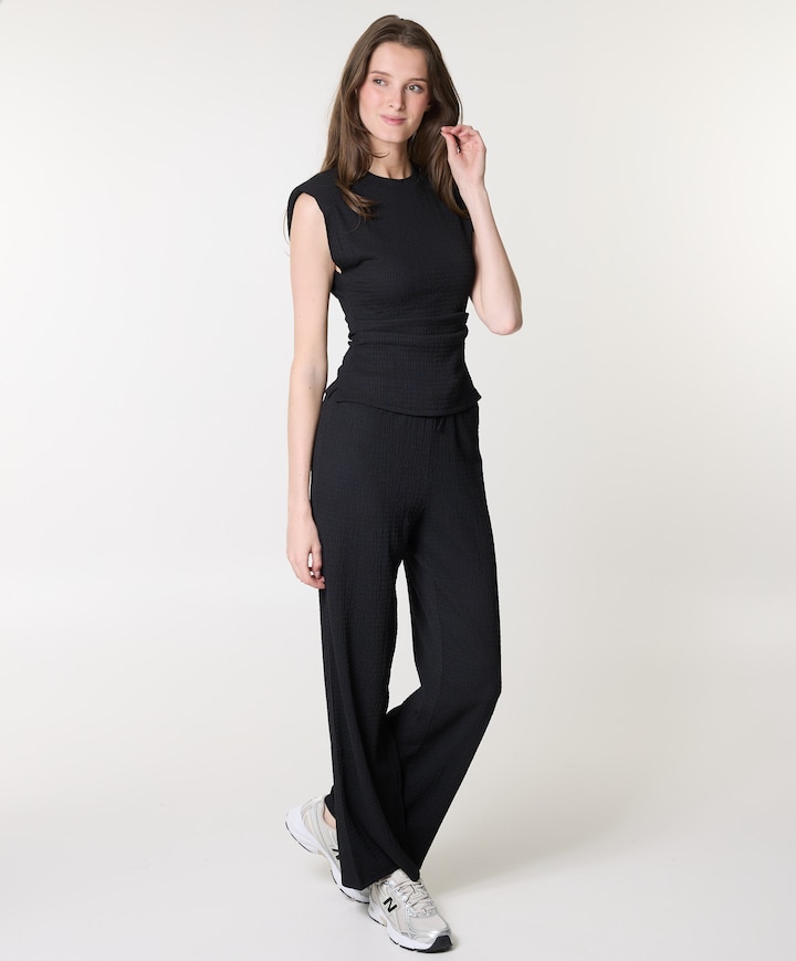 Dames top zwart