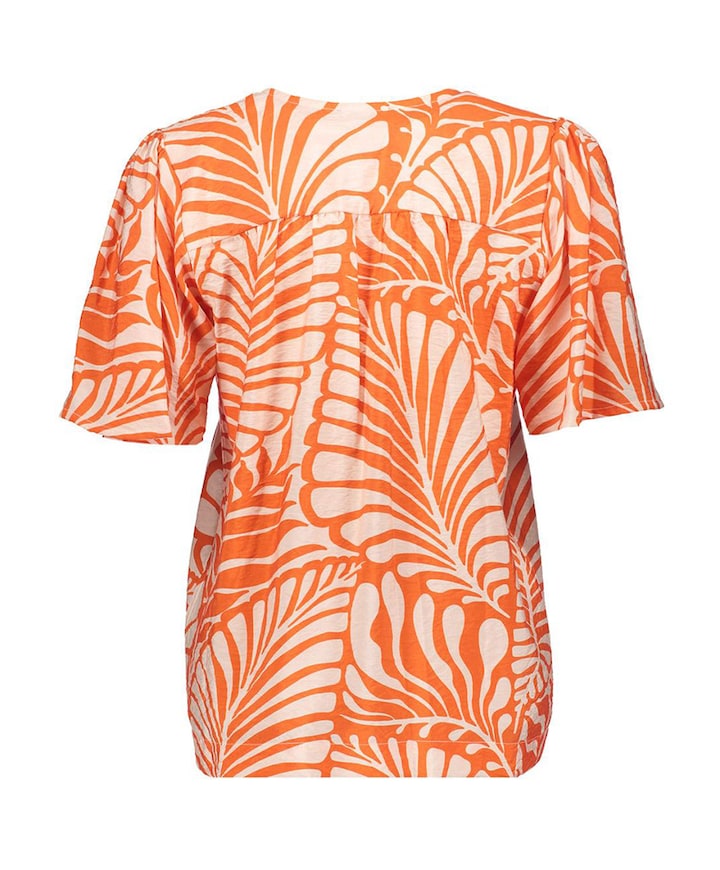 Blouse oranje