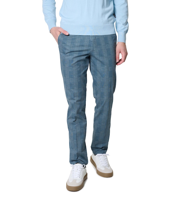 BONN Art.1-5078 heren broek blauw