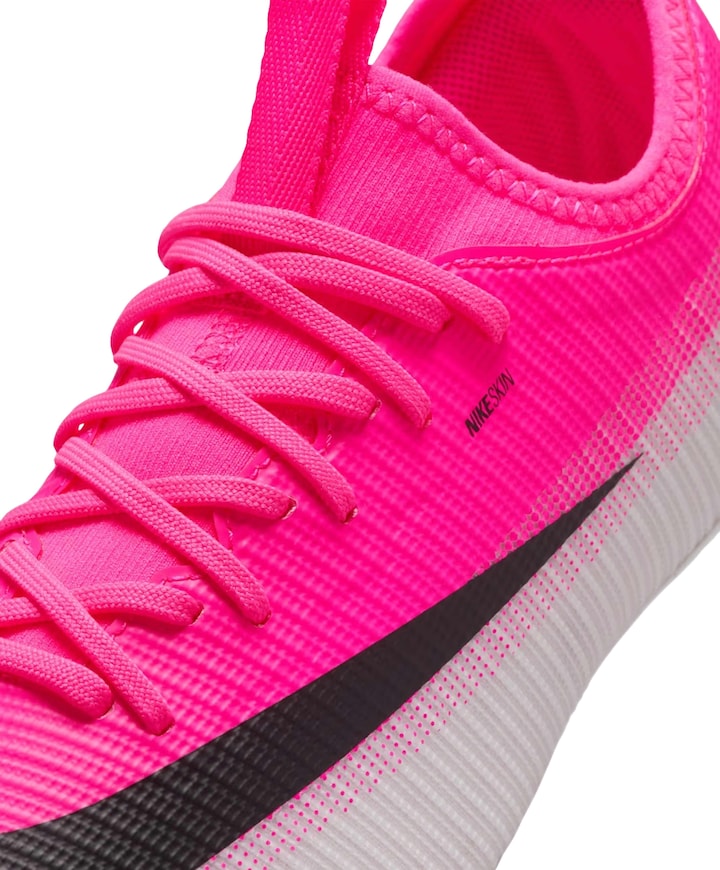 Jr Vapor 17 Academy Fg/mg T jongens voetbalschoenen roze