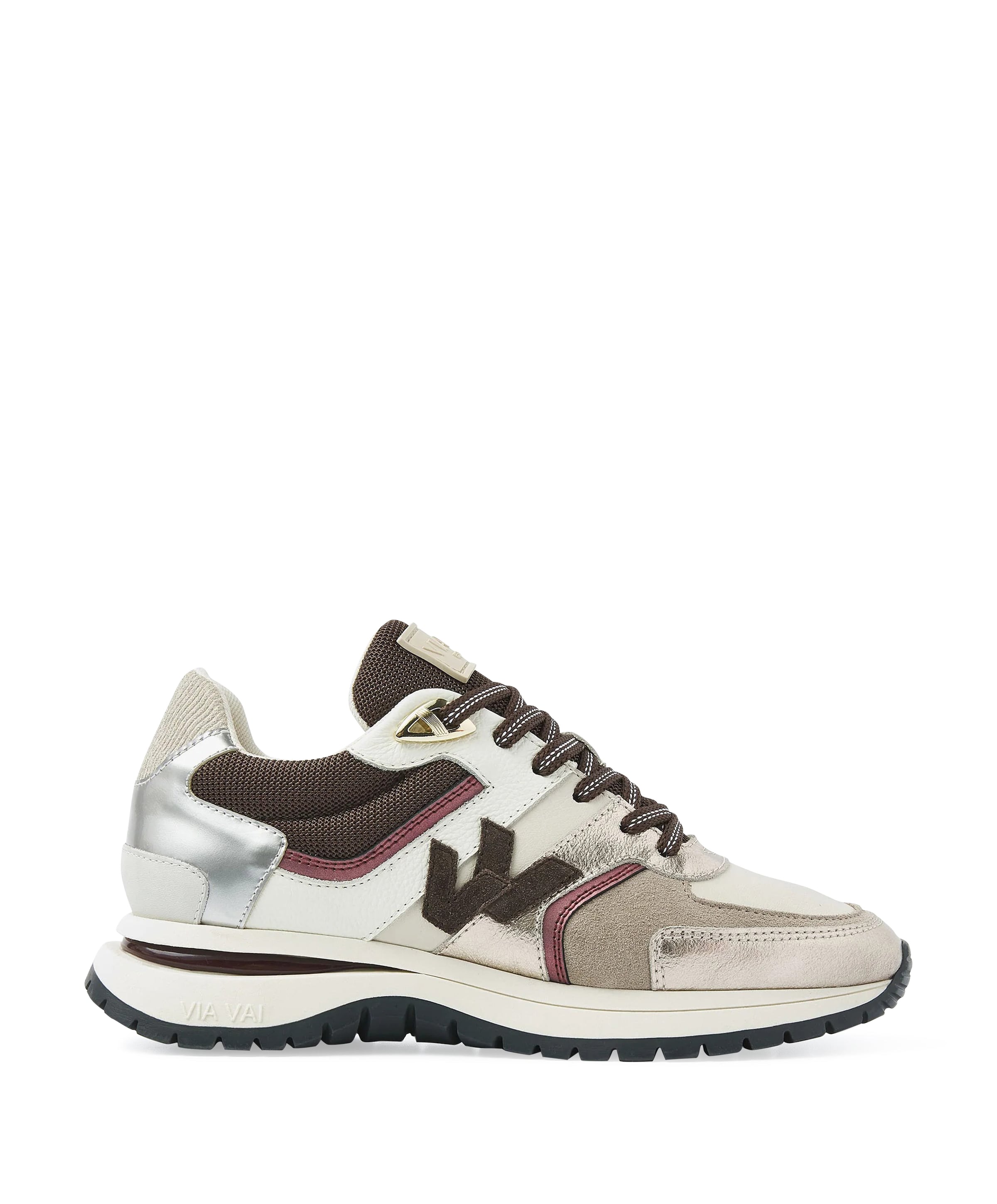 Usher Davina dames sneakers beige