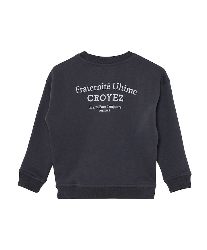Jongens sweater grijs