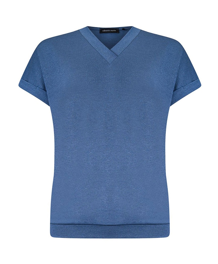 Dames T-shirt blauw