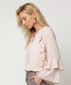 Dames blouse roze