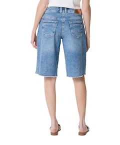RICH BERMUDA dames jorts blauw
