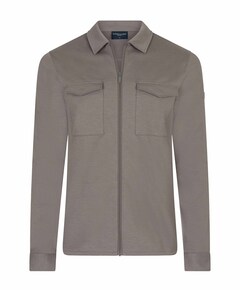 Heren overshirt beige