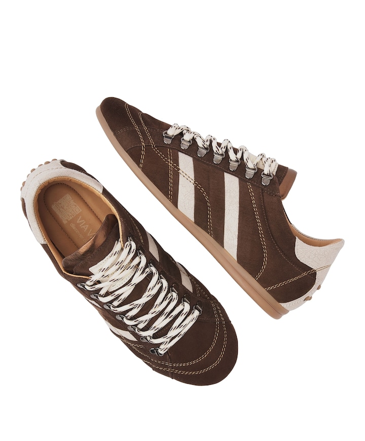 June Jackie dames sneakers bruin