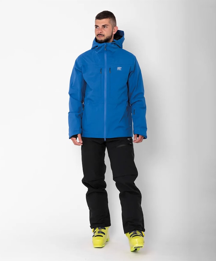 Heren ski-jas blauw