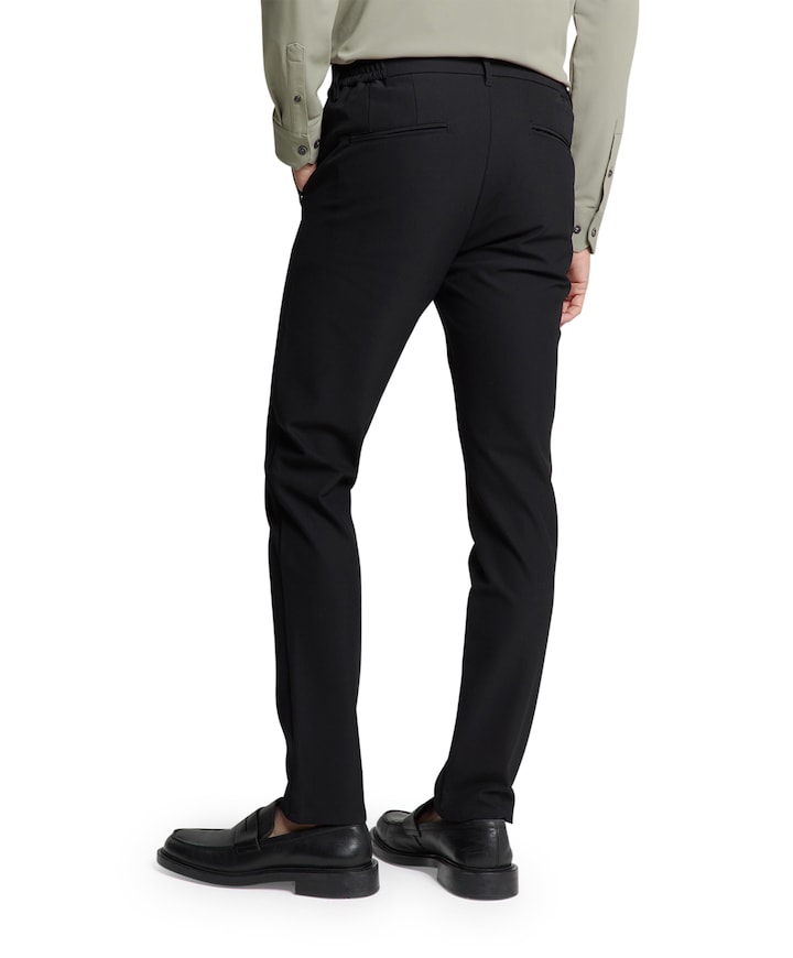 Pants Chino 4-Way Stretch Sedoc heren broek zwart