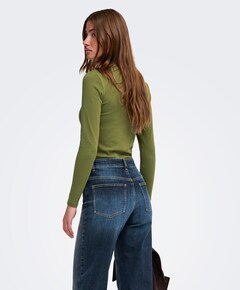 Dames longsleeve groen