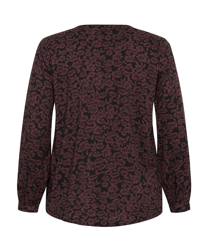 Blouse bruin
