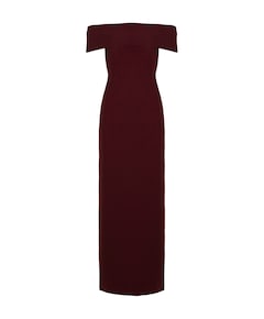 Dames jurk bordeaux