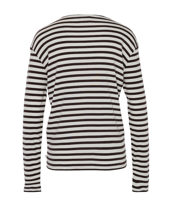 Dames longsleeve bruin