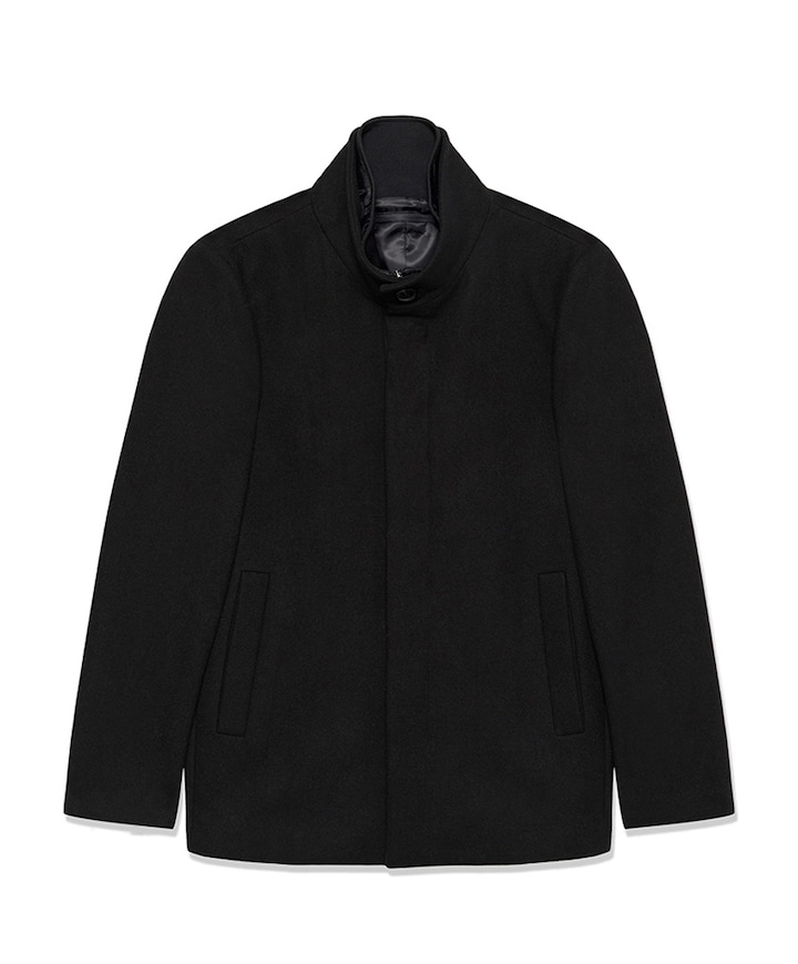 Heren jas zwart