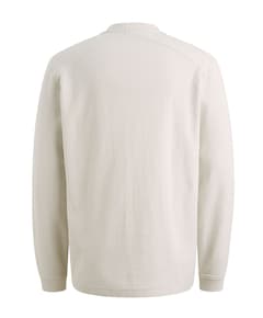 Heren longsleeve beige