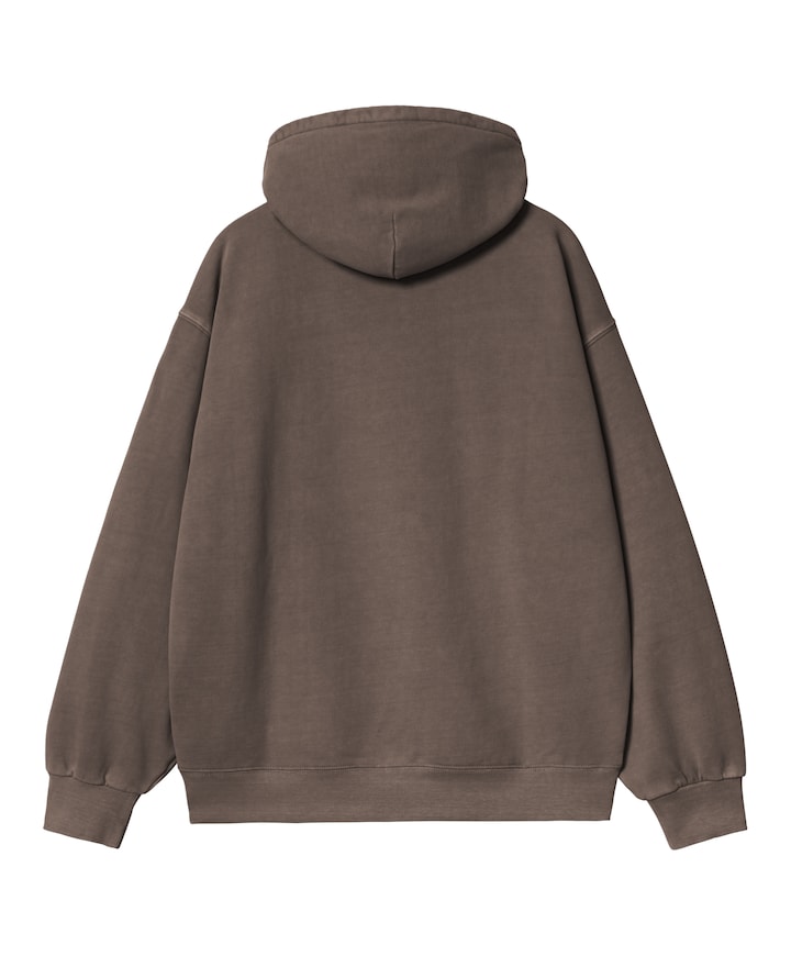 Heren hoodie bruin