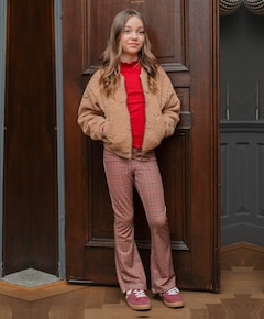 Meisjes jas beige