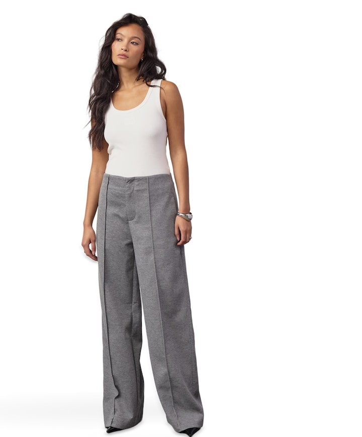 LanceCC Crease dames broek grijs