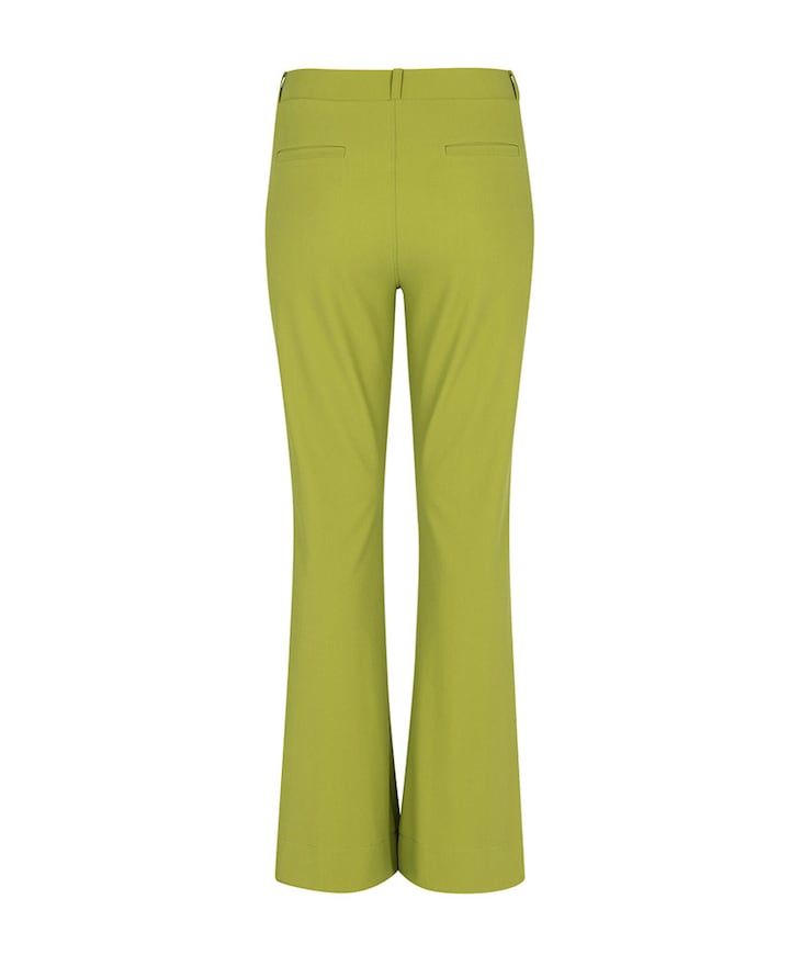 Flair bonded dames broek groen