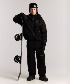 Heren ski-jas zwart