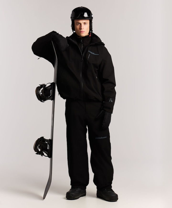 Heren ski-jas zwart
